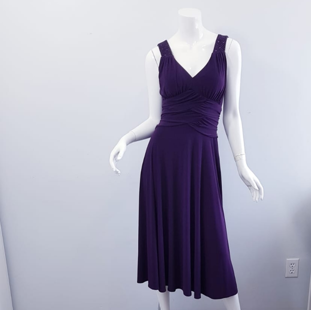 Jessica Howard Fabolous Purple Dress Size 8